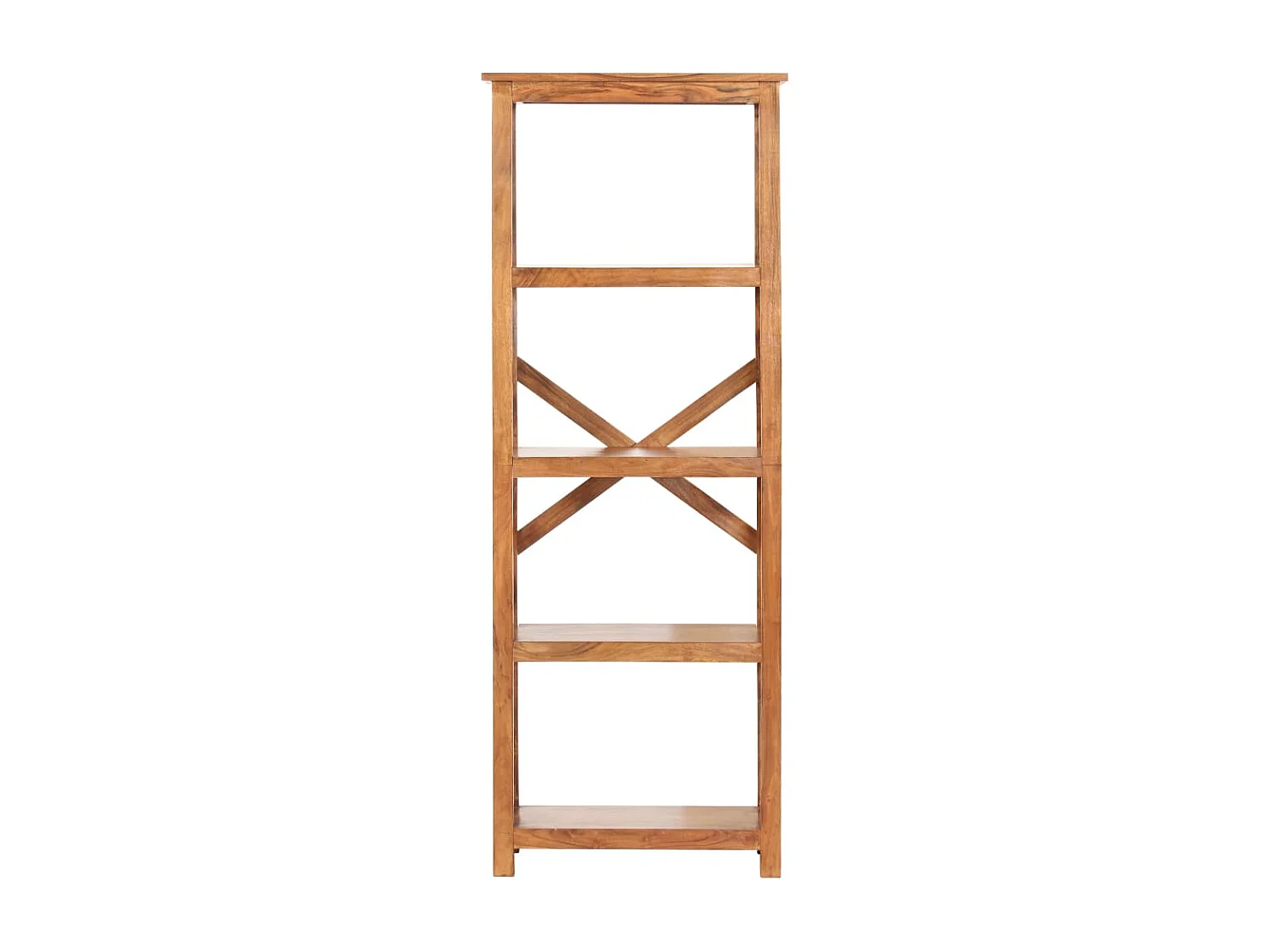 Bibliothèque 60x30x160 Bois massif d'acacia