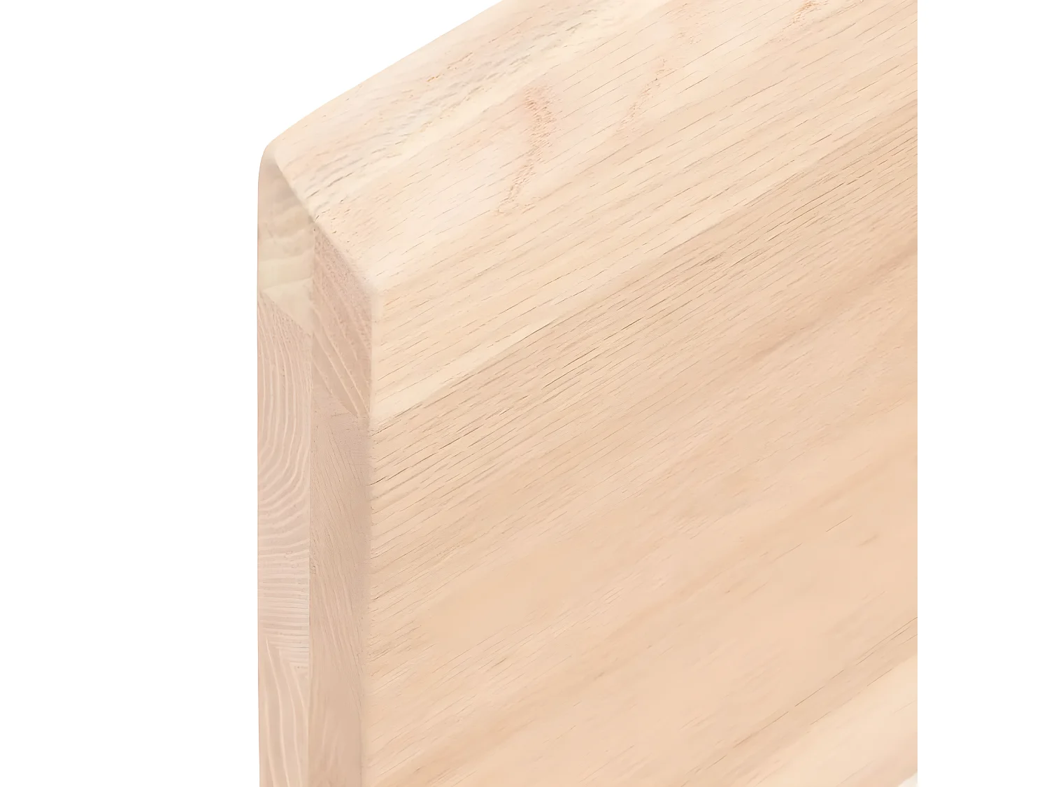 Étagère murale 80x10x4 bois de chêne massif non traité