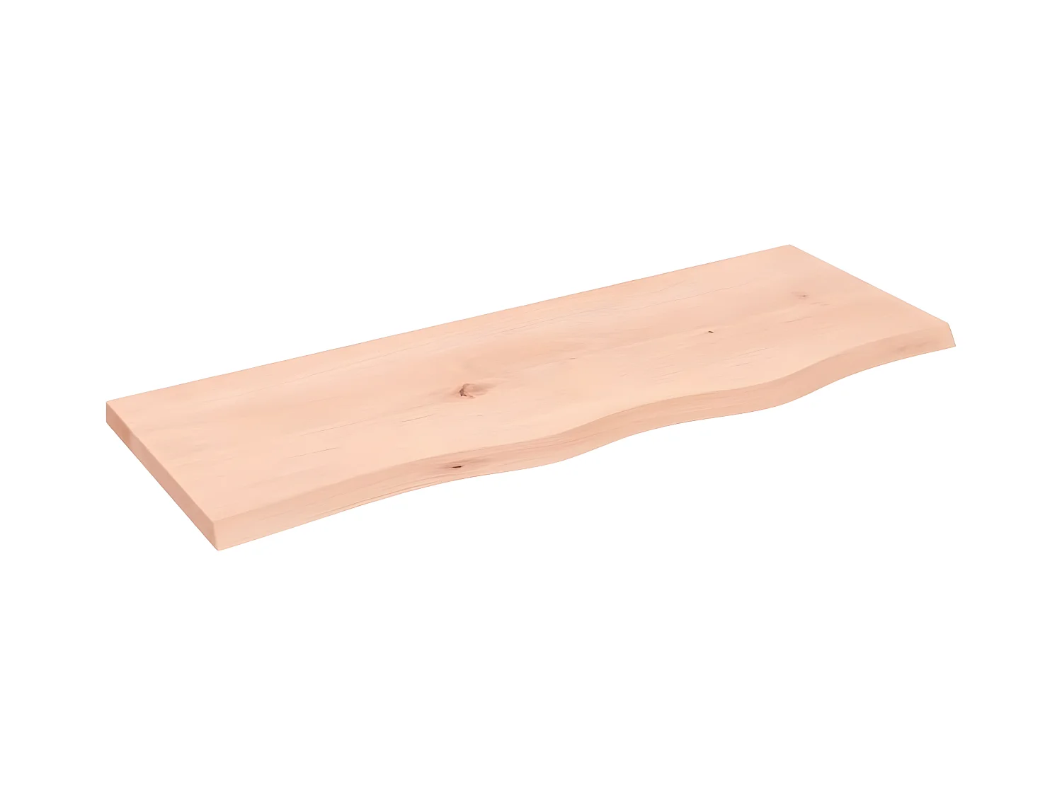 Étagère murale 80x30x2 bois de chêne massif non traité