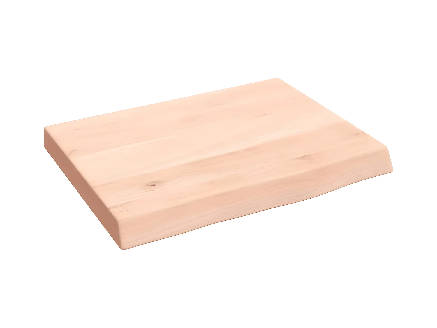 Étagère murale 40x30x(2-4) cm bois de chêne massif non traité