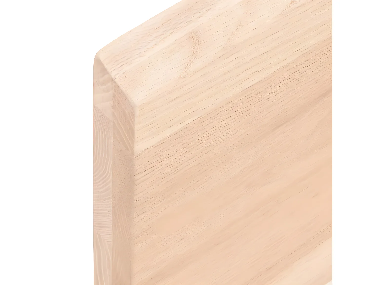 Étagère murale 40x30x(2-4) cm bois de chêne massif non traité