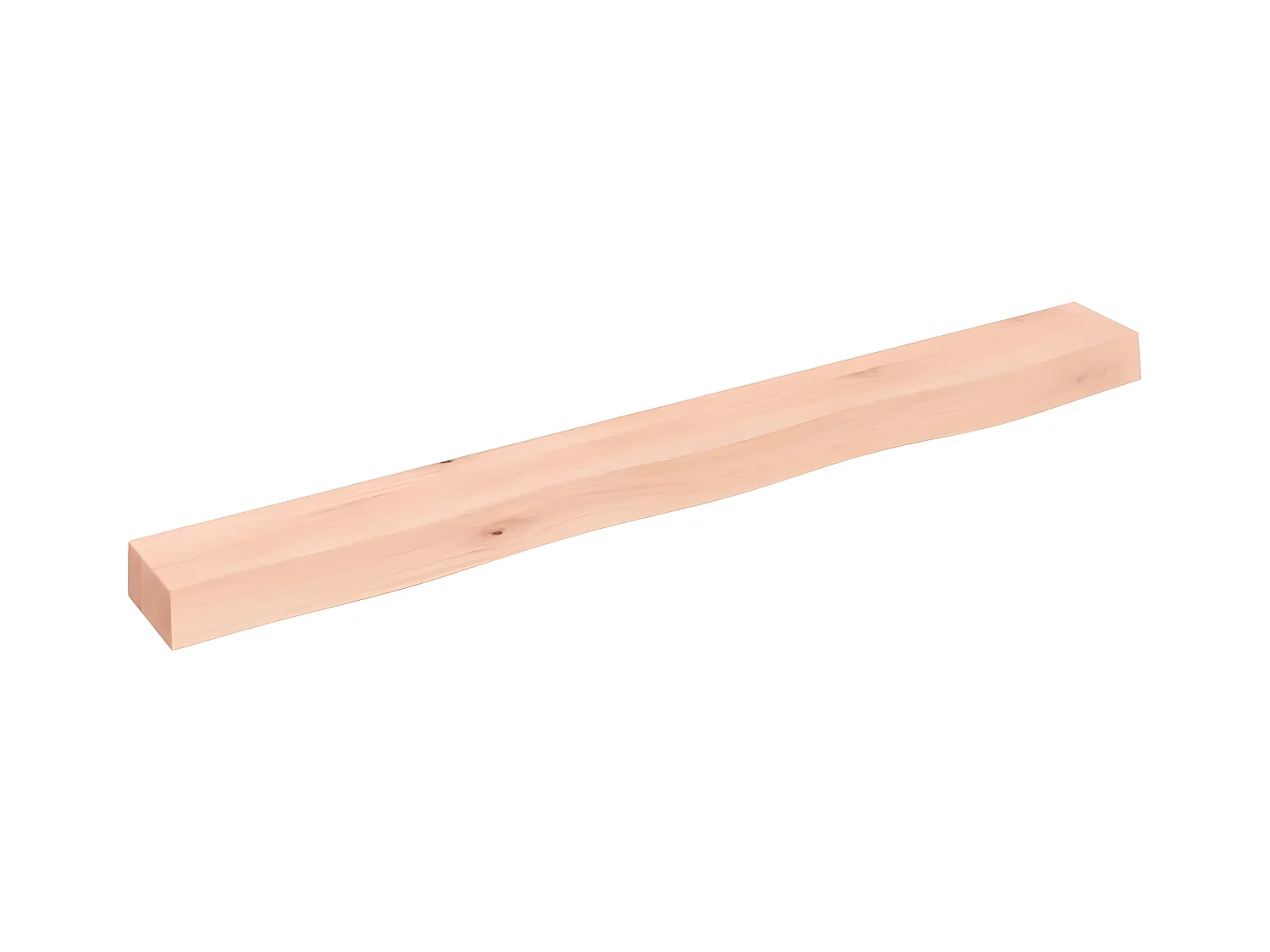 Étagère murale 100x10x6 bois de chêne massif non traité