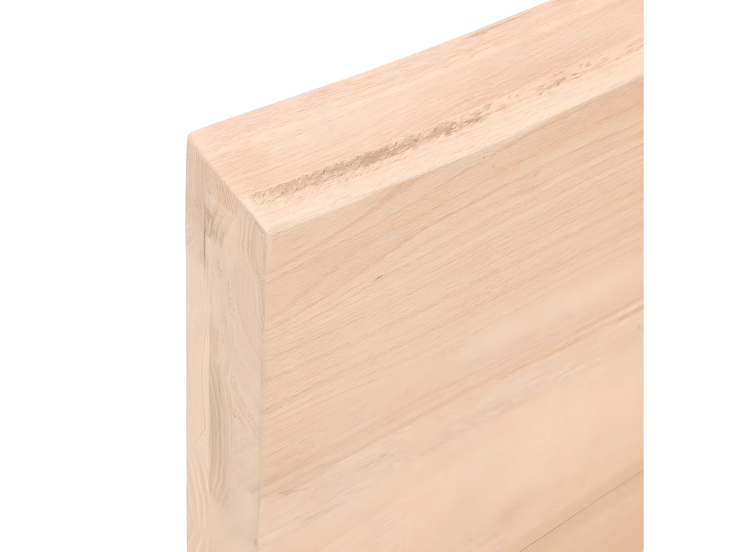 Étagère murale 100x10x6 bois de chêne massif non traité