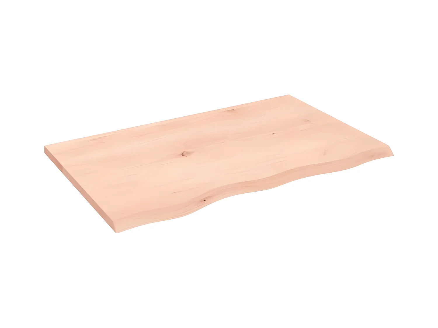 Étagère murale 80x50x2 bois de chêne massif non traité