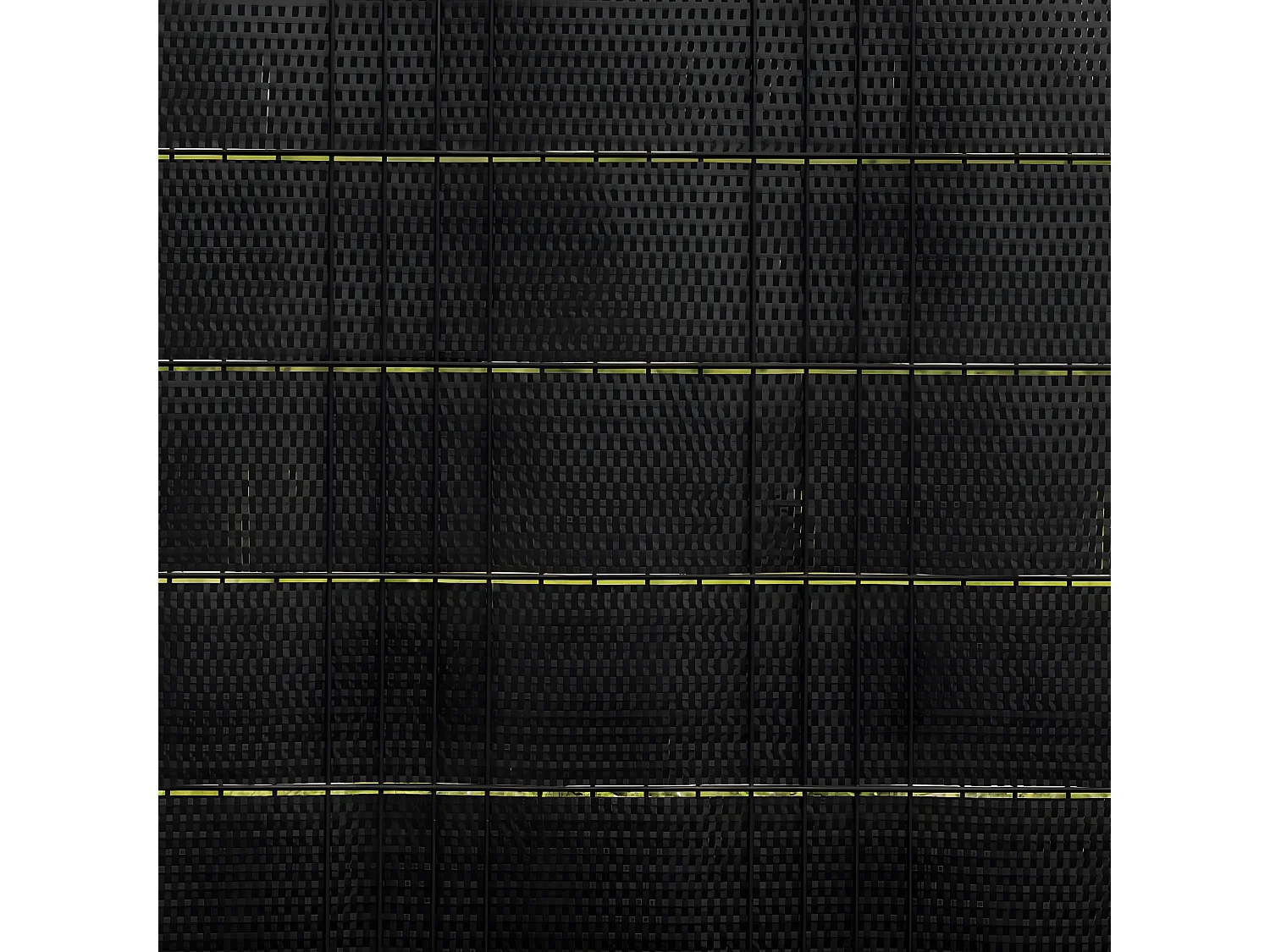 Paravents de balcon 10 pcs noir 255x19 résine tressée