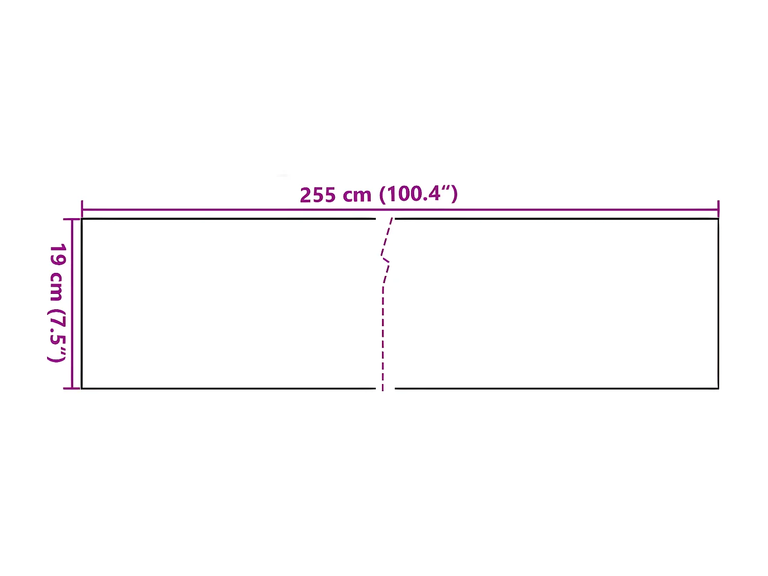 Paravents de balcon 5 pcs noir 255x19 résine tressée