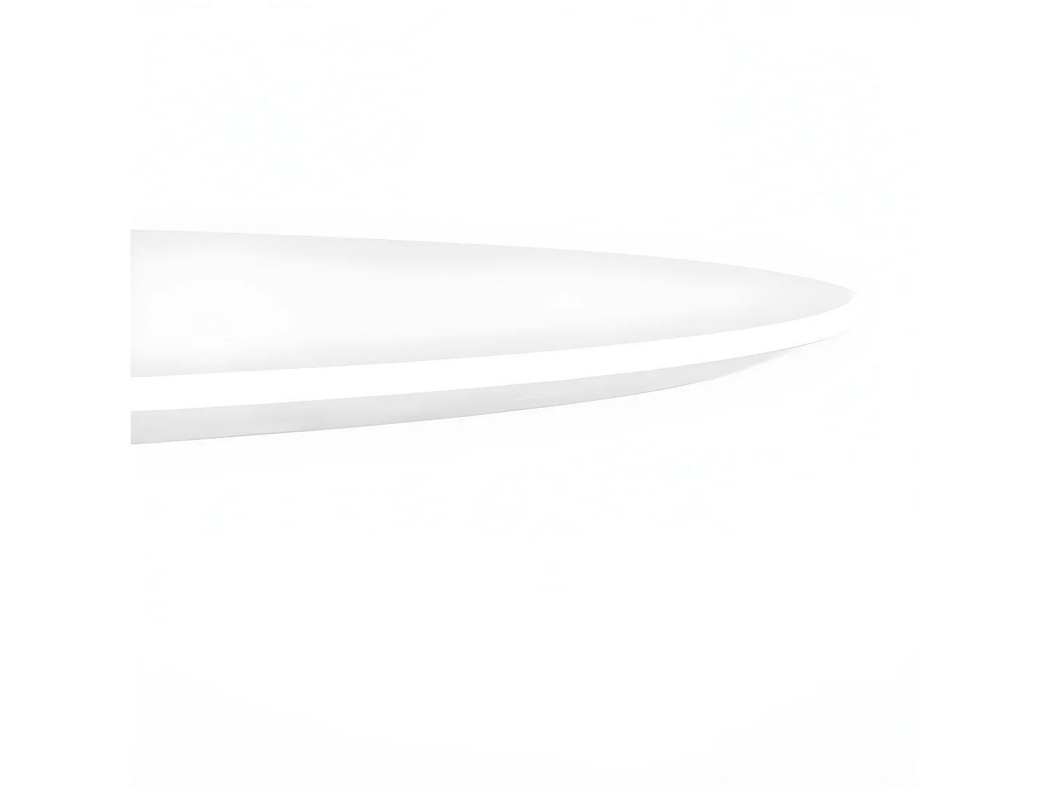 Table tulipe ronde-Plateau Noir mat-Diamètre 150 cm-Piètement Blanc brillant