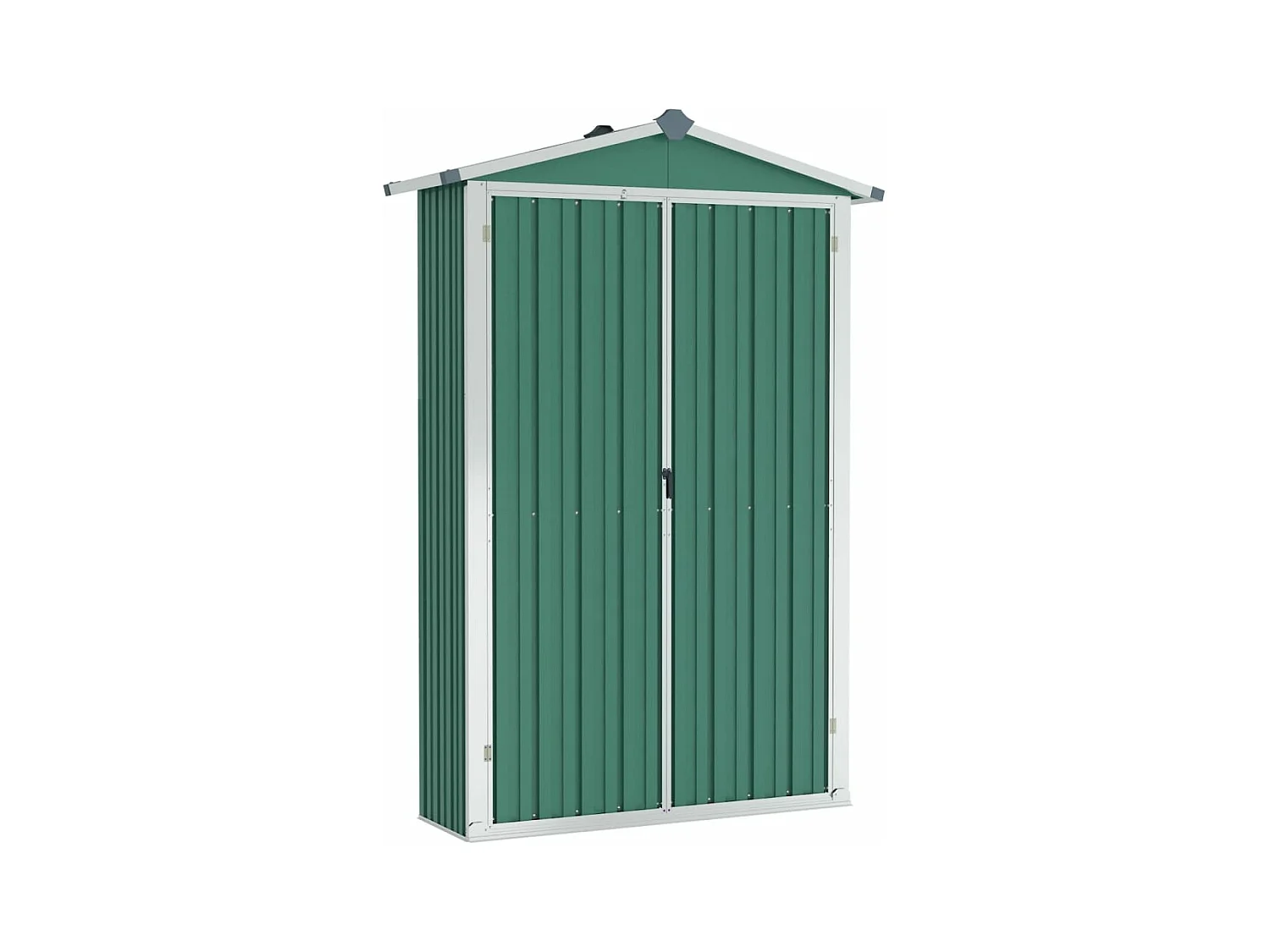 Abri de jardin Vert 107,5x46x183 Acier galvanisé