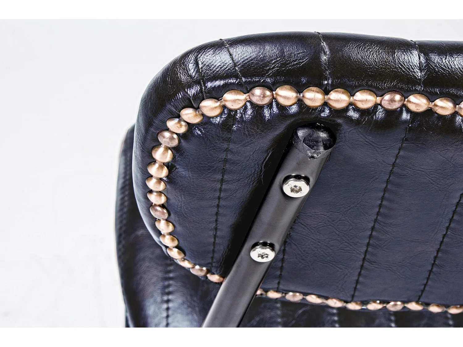 Debbie blauw stalen barkruk zithoogte 74 cm