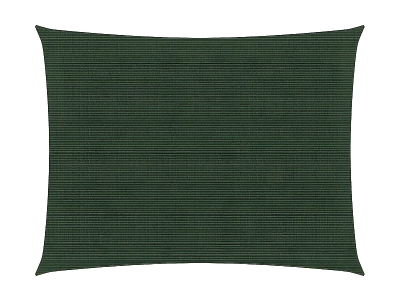 Voile d'ombrage 160 g-m² Vert foncé 2x3 m PEHD