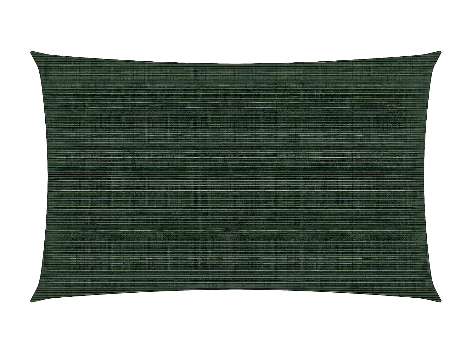 Voile d'ombrage 160 g-m² Vert foncé 3x5 m PEHD