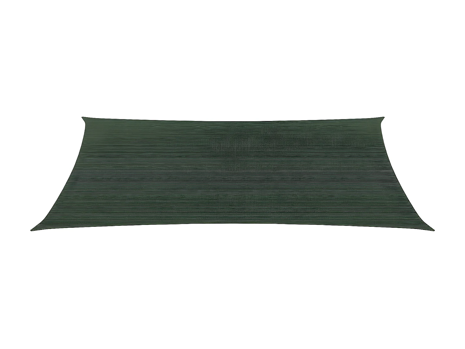 Voile d'ombrage 160 g-m² Vert foncé 3x5 m PEHD