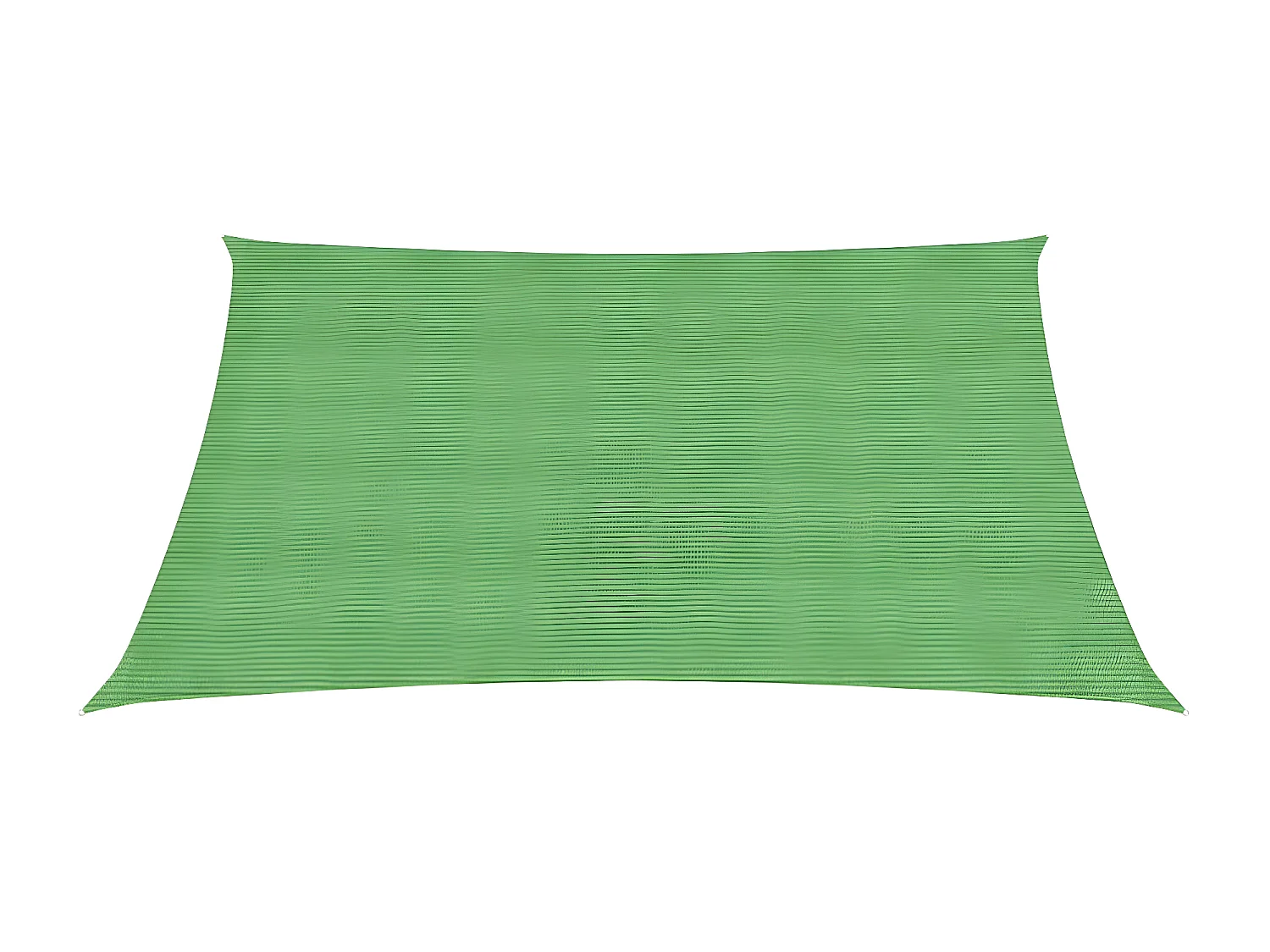 Voile d'ombrage 160 g-m² Vert clair 4x4 m PEHD