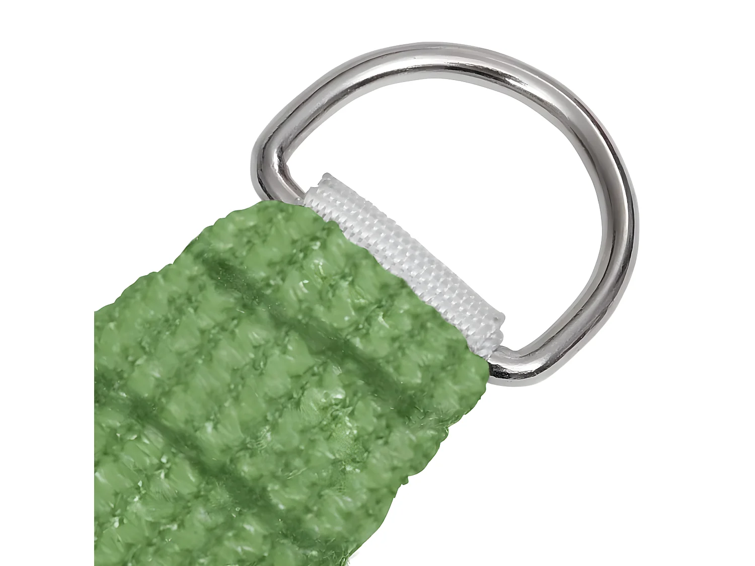 Voile d'ombrage 160 g-m² Vert clair 4x4 m PEHD