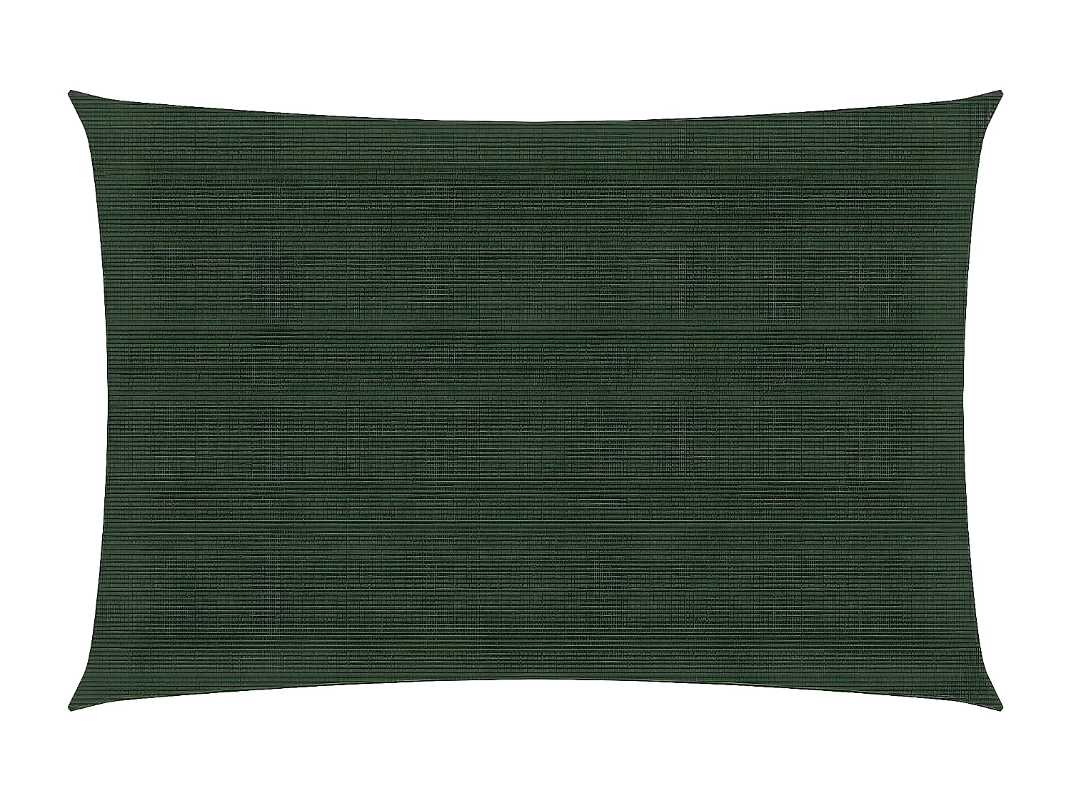 Voile d'ombrage 160 g-m² Vert foncé 2,5x4 m PEHD