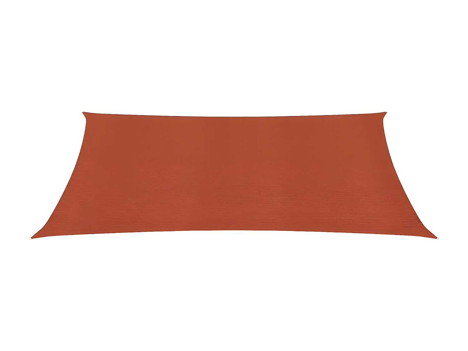 Voile d'ombrage 160 g-m² Terre cuite 3x4 m PEHD