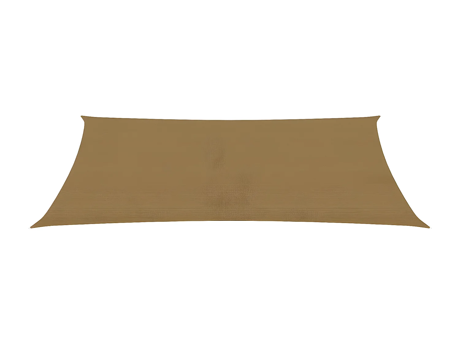 Voile d'ombrage 160 g-m² Taupe 5x8 m PEHD
