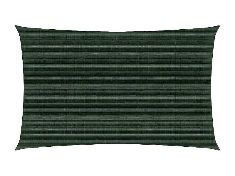 Voile d'ombrage 160 g-m² Vert foncé 5x7 m PEHD