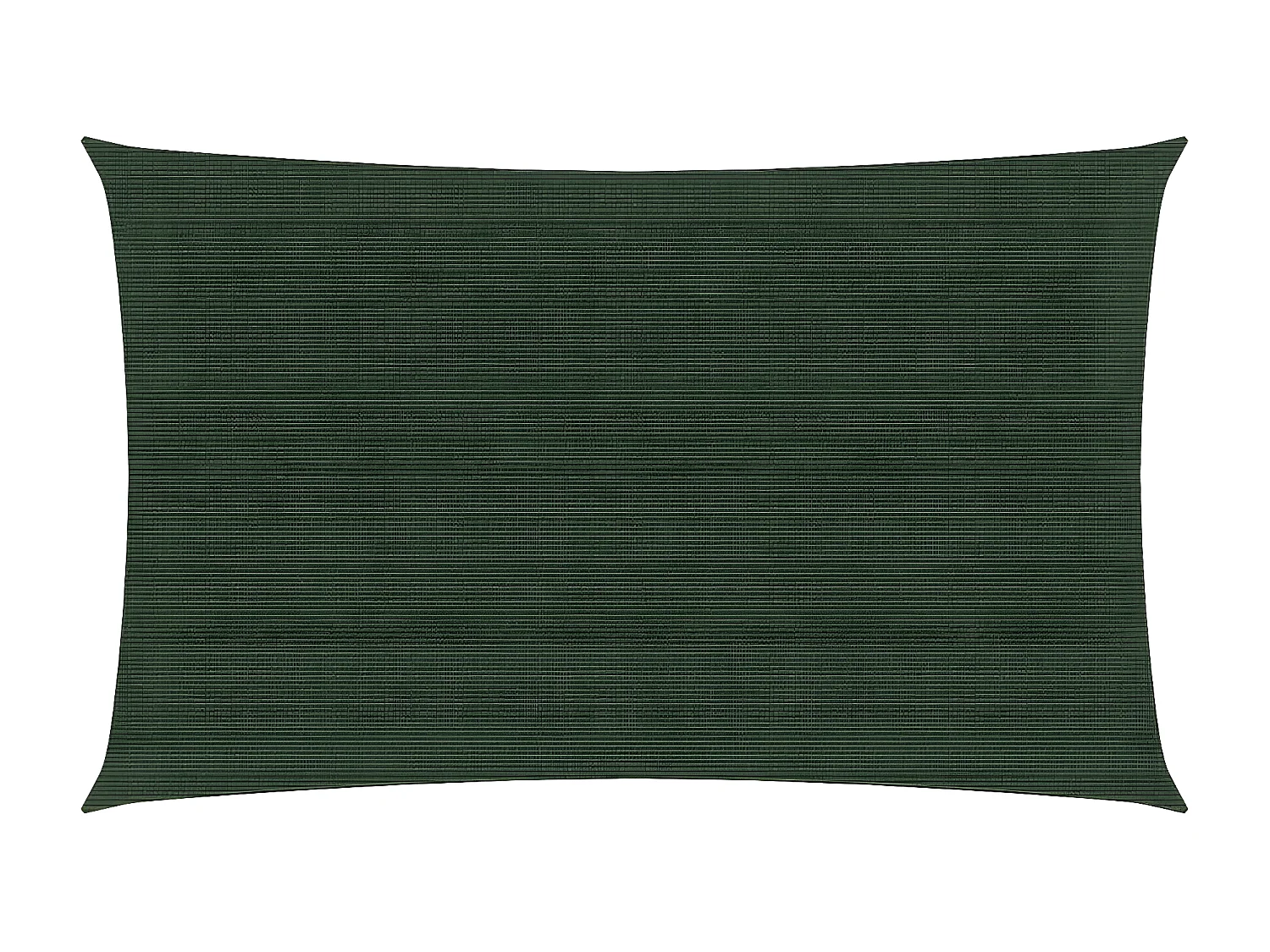 Voile d'ombrage 160 g-m² Vert foncé 5x7 m PEHD