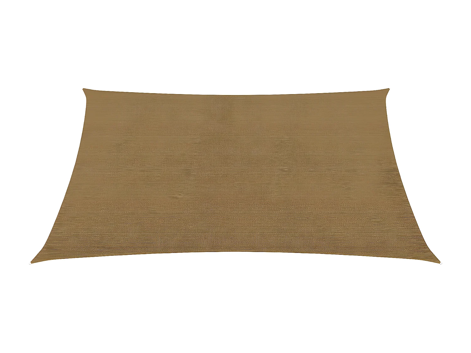 Voile d'ombrage 160 g-m² Taupe 2,5x4 m PEHD