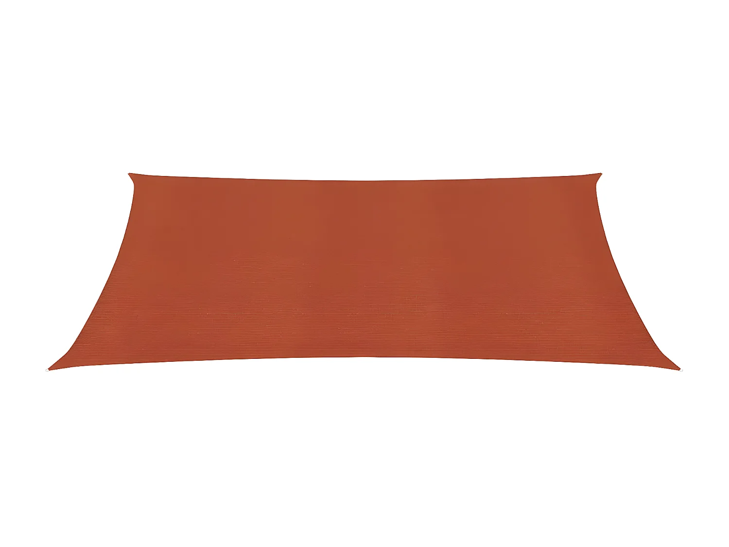 Voile d'ombrage 160 g-m² Terre cuite 4x6 m PEHD