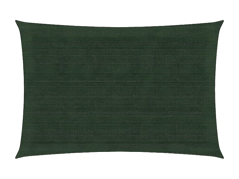 Voile d'ombrage 160 g-m² Vert foncé 3x4,5 m PEHD