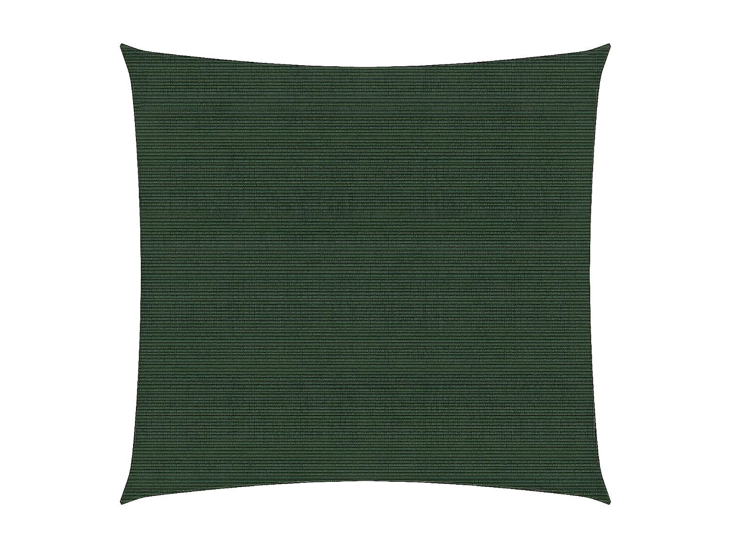 Voile d'ombrage 160 g-m² Vert foncé 3x3 m PEHD