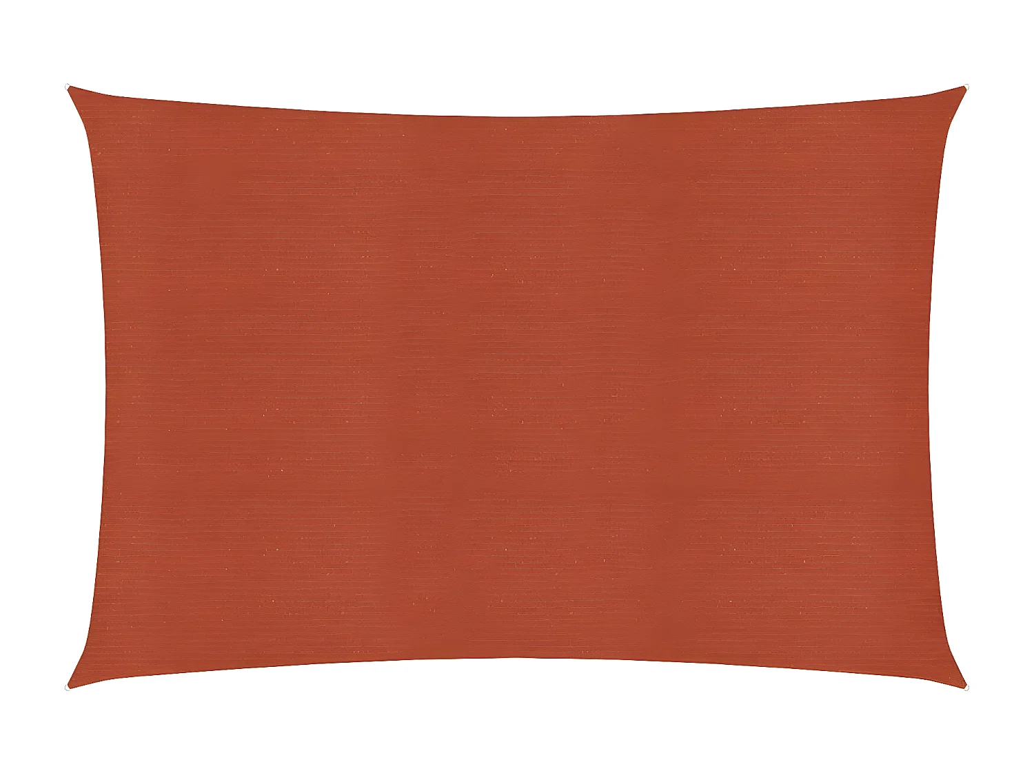 Voile d'ombrage 160 g-m² Terre cuite 2,5x4,5 m PEHD