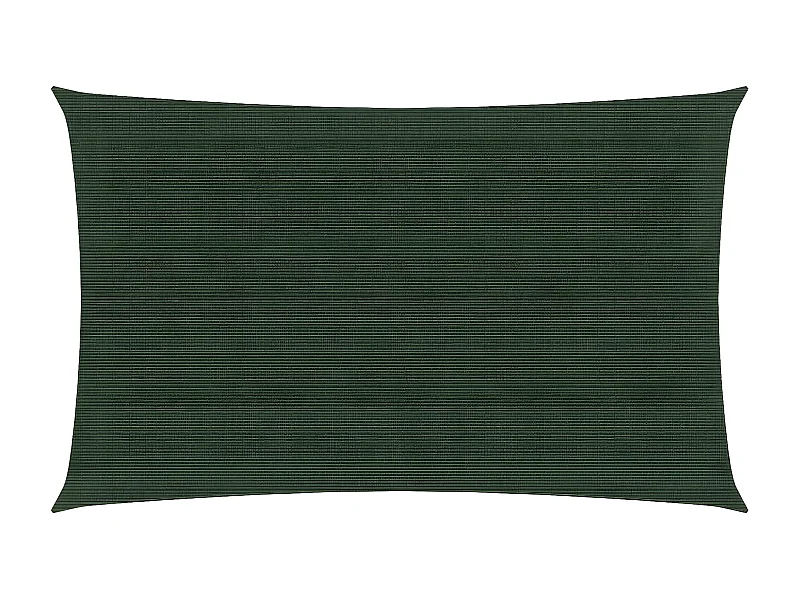 Voile d'ombrage 160 g-m² Vert foncé 2x5 m PEHD