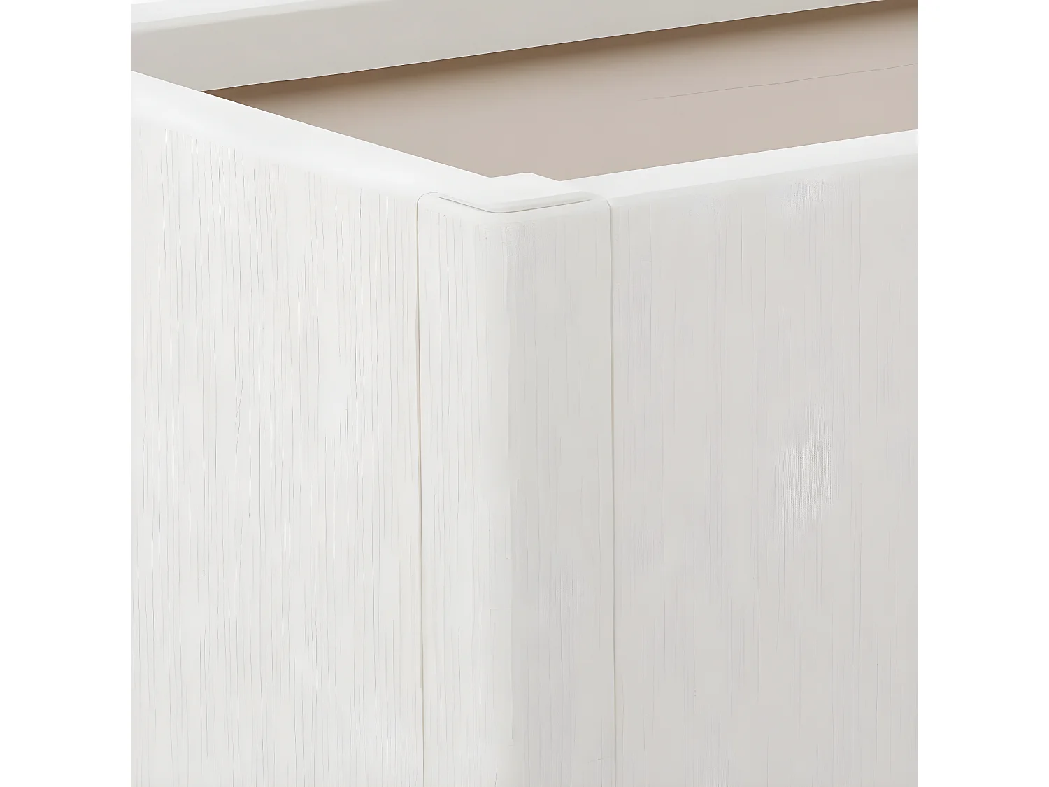 Jardinière blanc 80x36x35 PP