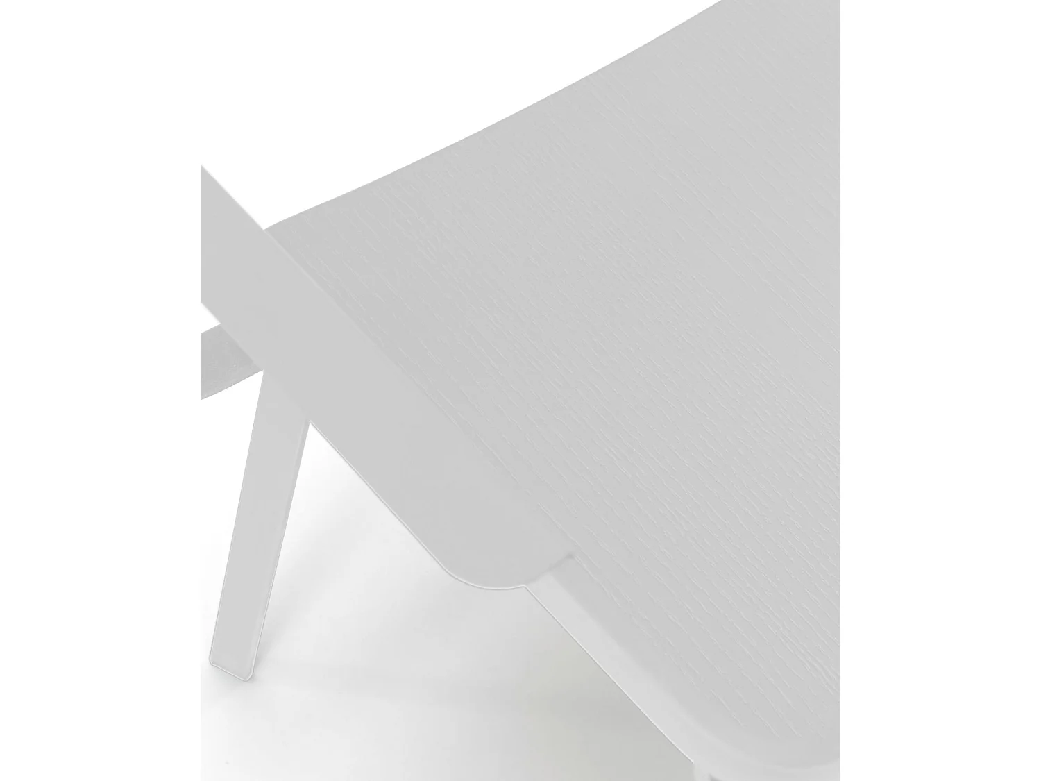 Tavolino Woody - Sedia in legno bianco 4 pz