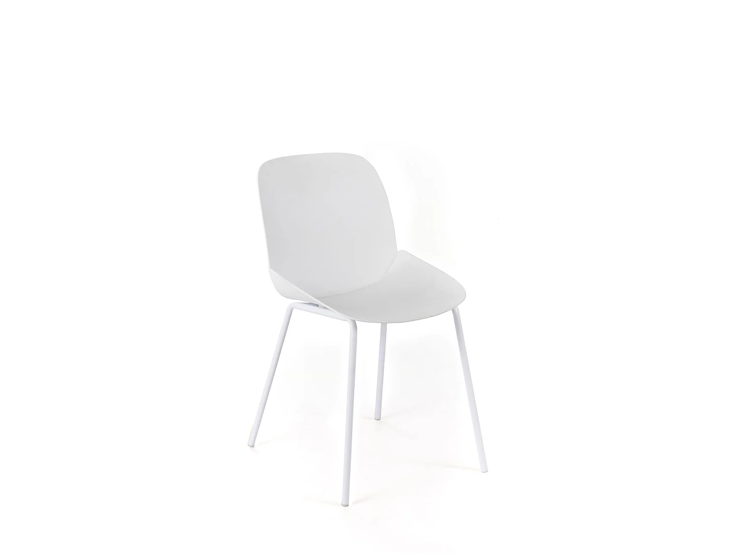 Eva Chaise en polypropylène blanc 4 pcs