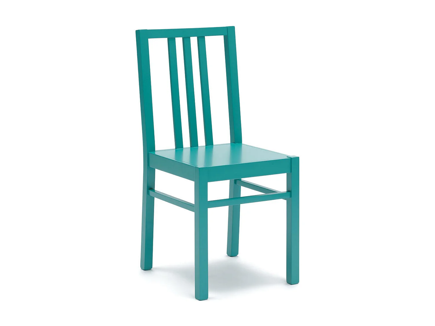 Mina - Sedia in legno turchese 2 pz