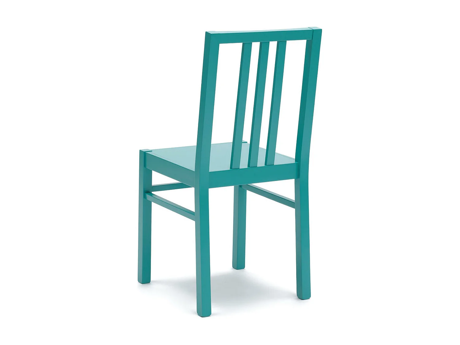 Mina - Sedia in legno turchese 2 pz