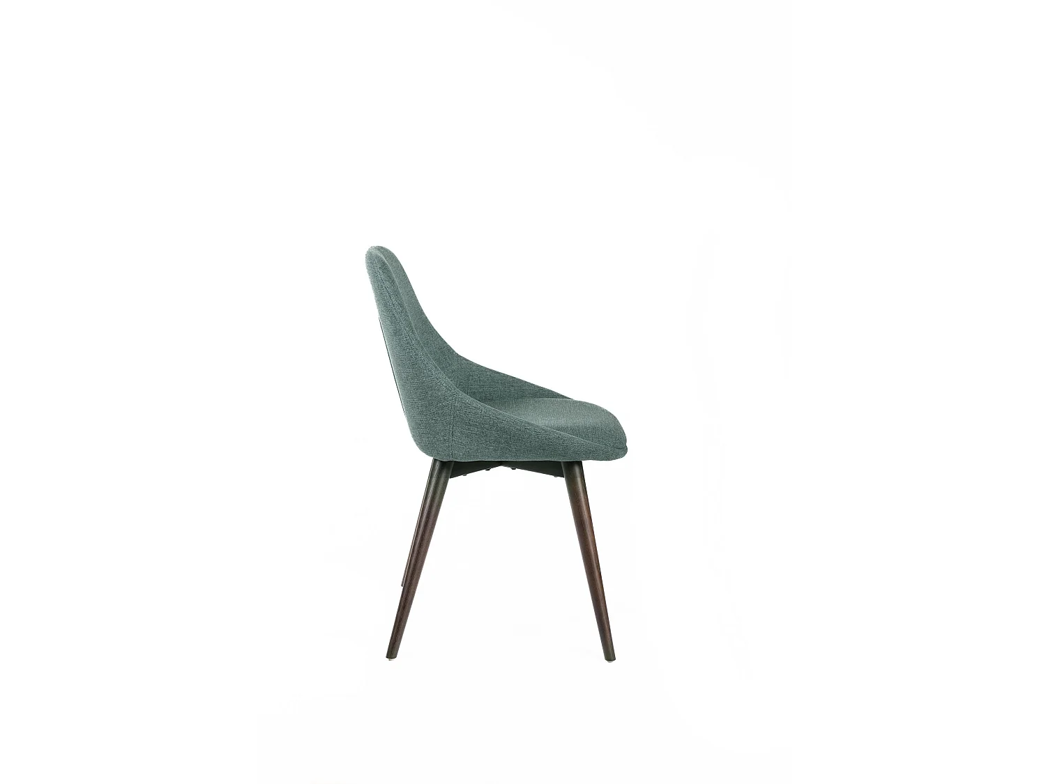 Astrid -Sedia in tessuto blu 4 pz