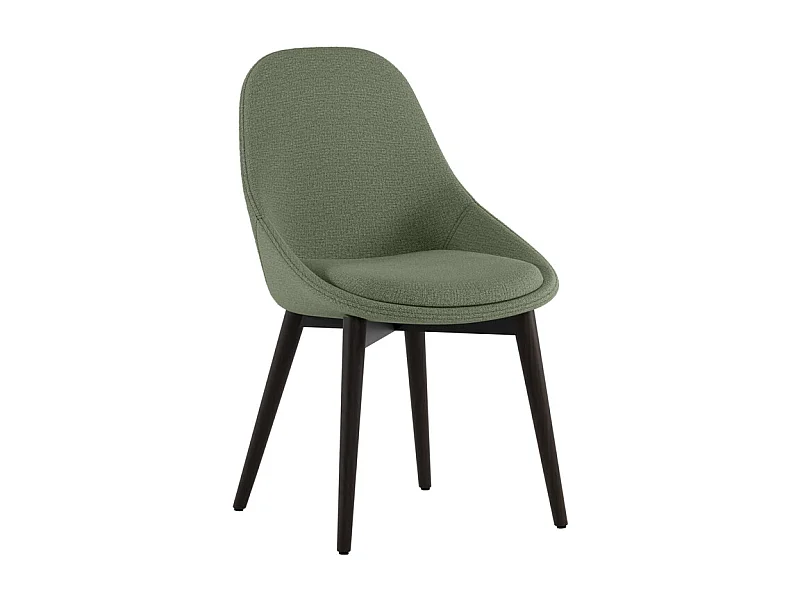 Astrid -Sedia in tessuto blu 4 pz