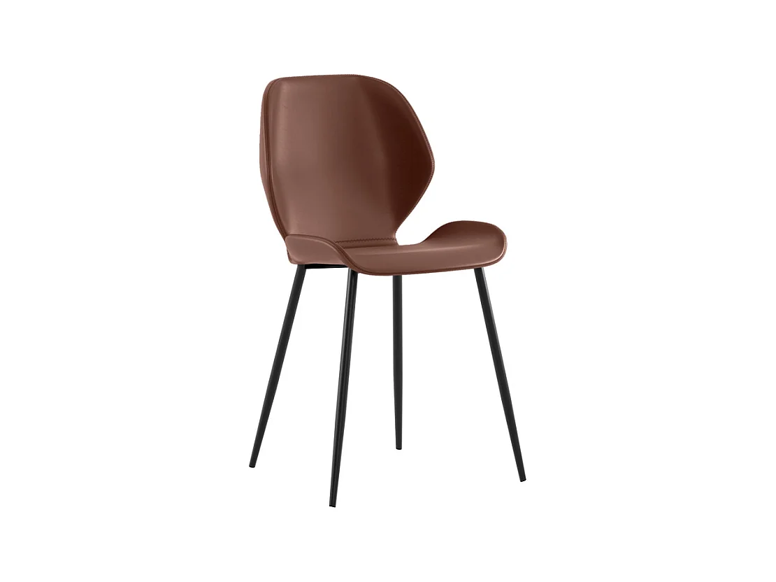 Diana Chaise rouge soft touch 4 pcs