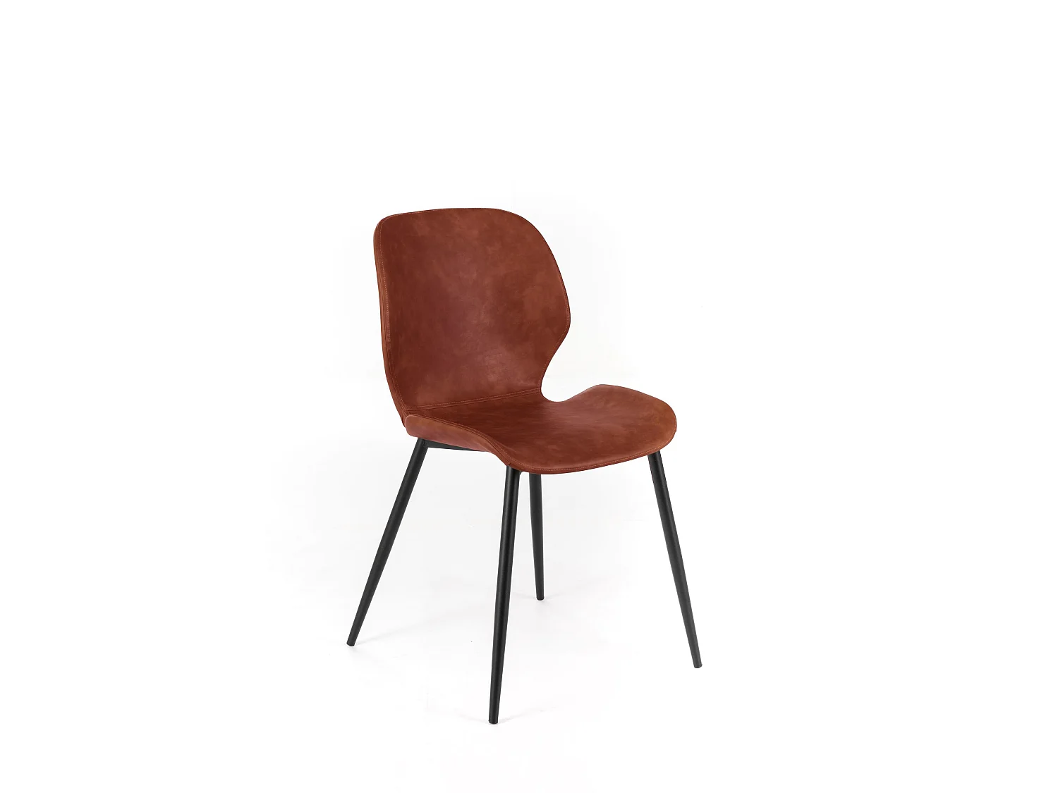 Diana Chaise rouge soft touch 4 pcs