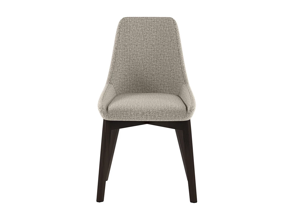 Vera -Sedia in tessuto beige 4 pz