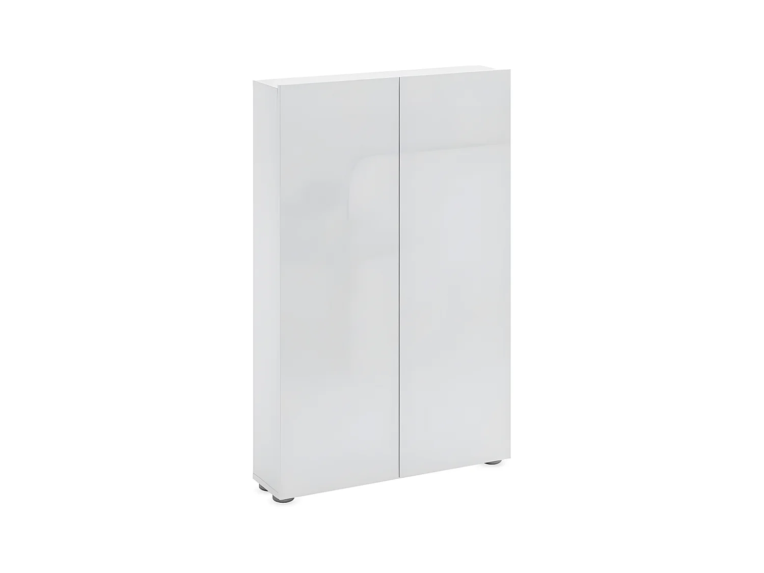 Étagère à Chaussures Espace, Blanc, 70x115x19 cm, Epikasa