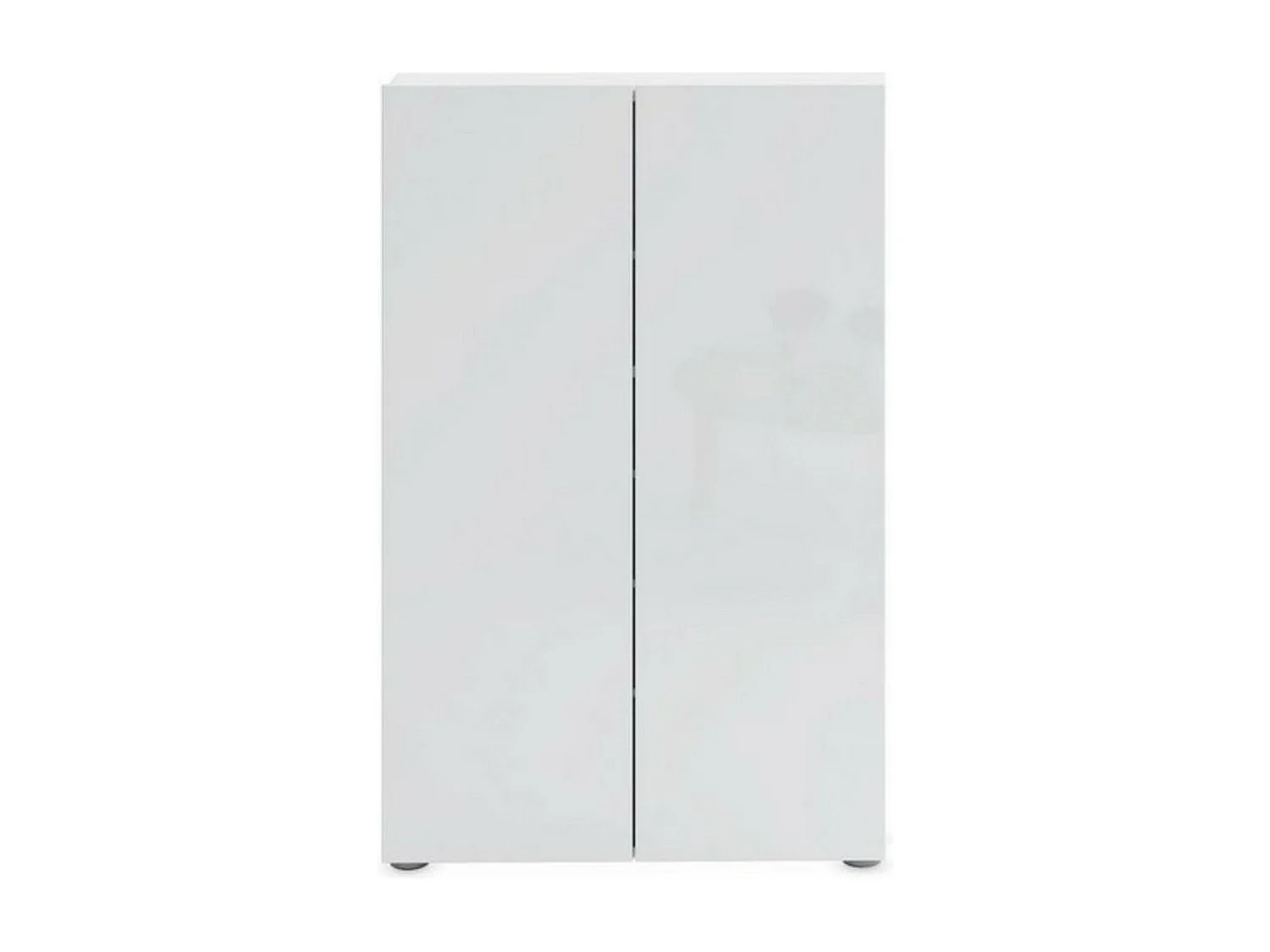 Étagère à Chaussures Espace, Blanc, 70x115x19 cm, Seven Design