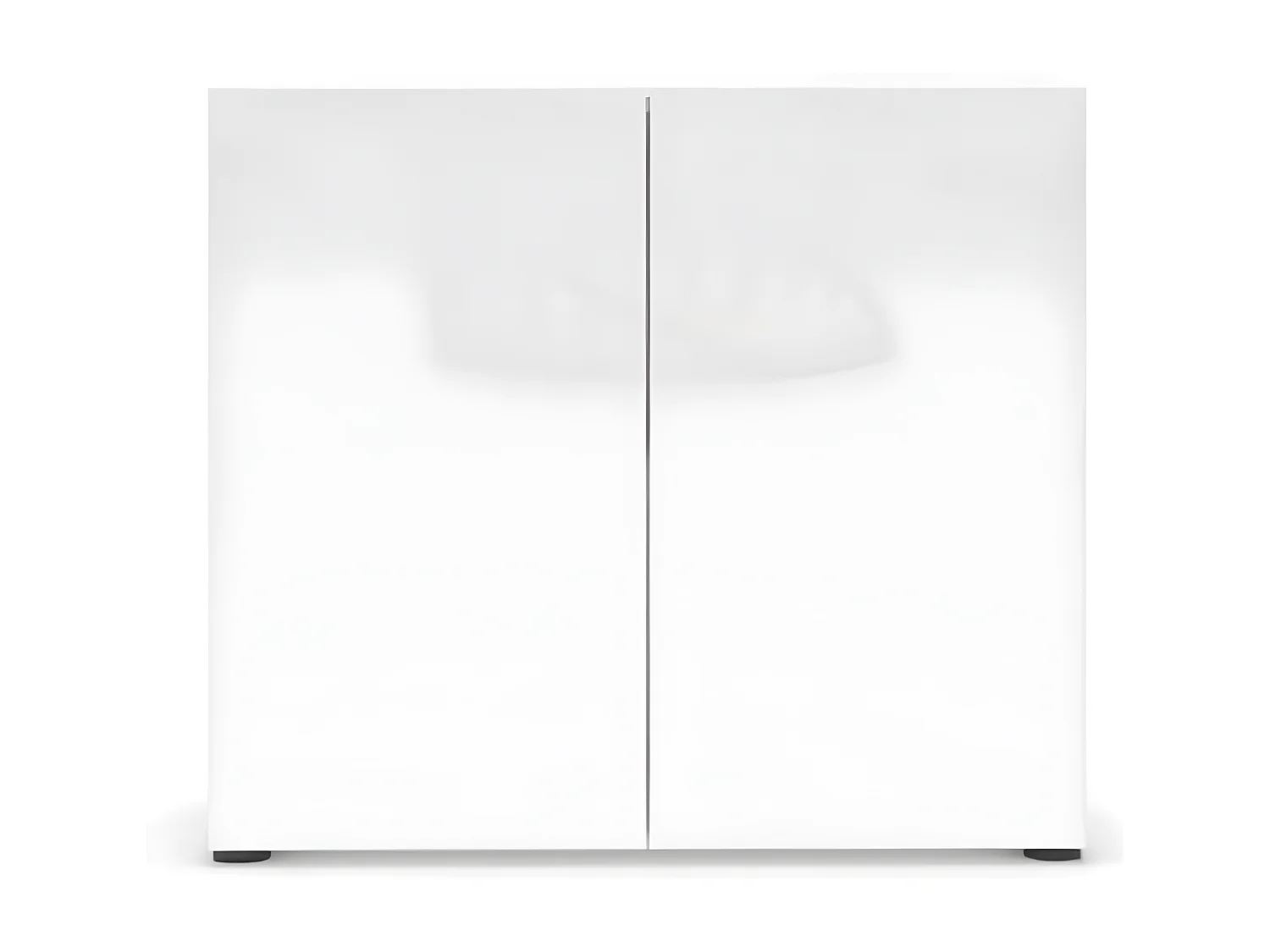 Mobile Multiuso Mister, Bianco, 90x79x38 cm, Seven Design