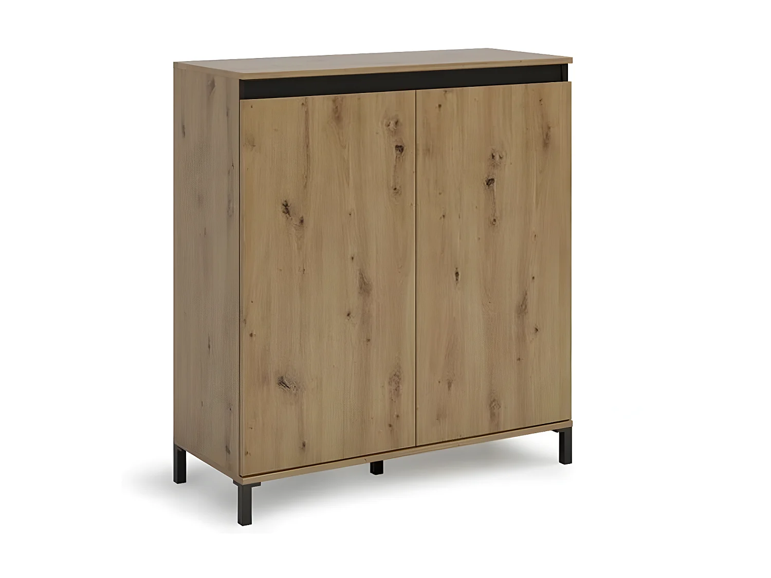 Multifunctionele Kast Genie, Eik, 100x110x40 cm, Seven Design