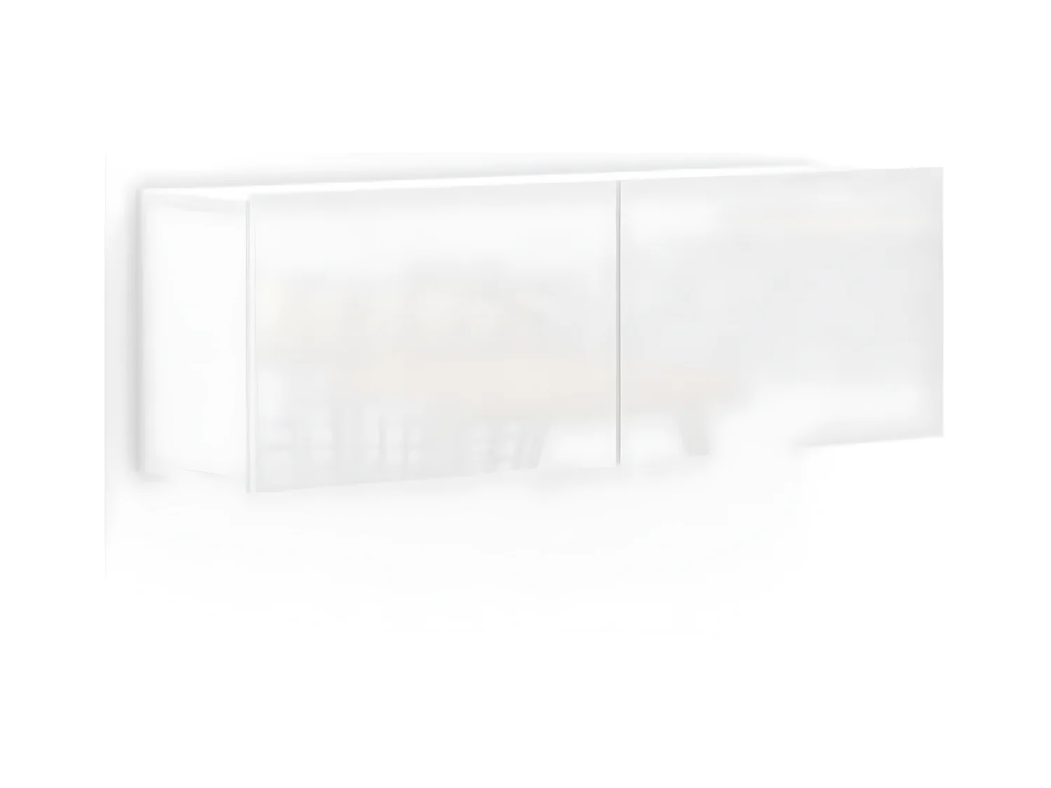 Unité Murale Mister, Blanc, 112x37x39 cm, EPIKASA