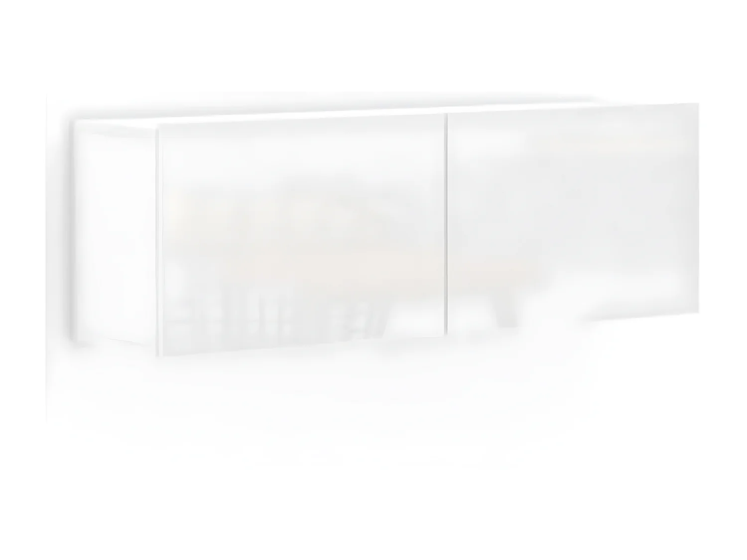 Unidade de Parede Mister, Branco, 112x37x39 cm, Seven Design