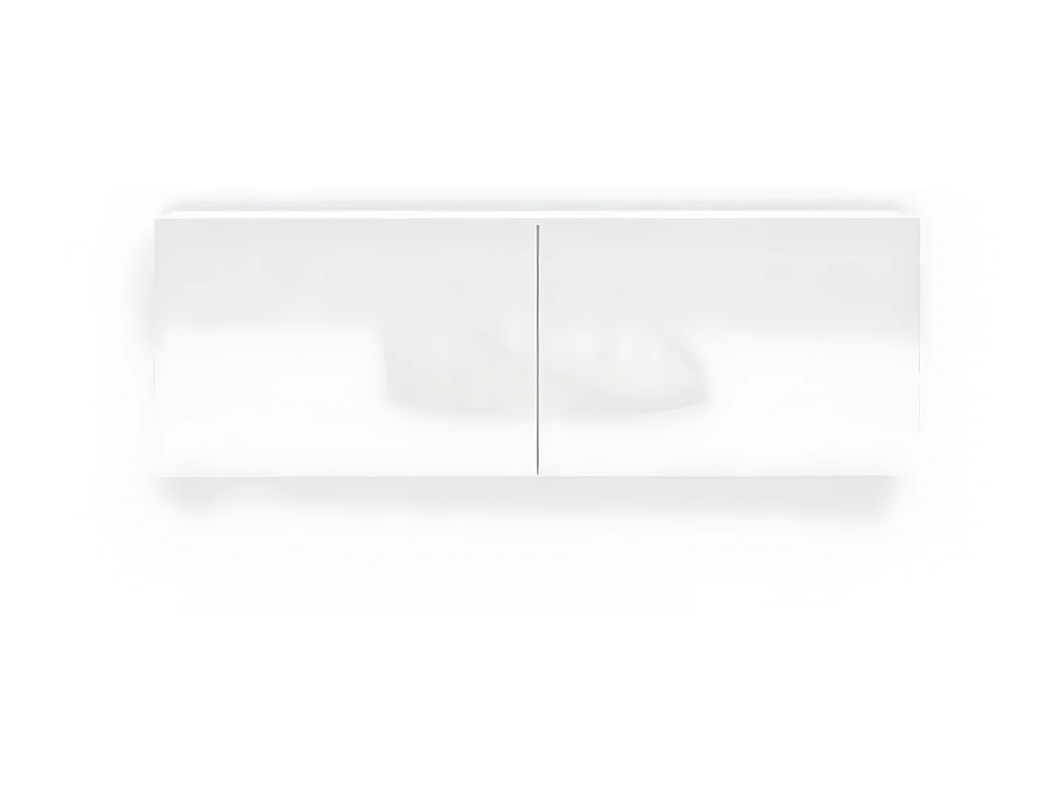 Unidade de Parede Mister, Branco, 112x37x39 cm, Seven Design