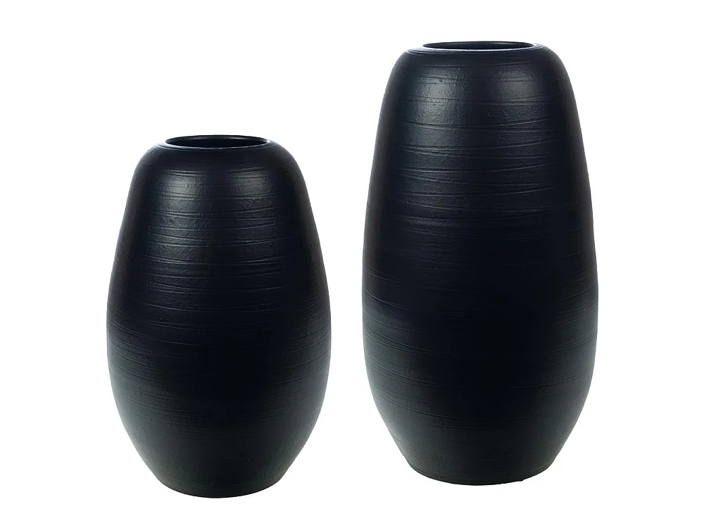 Vase Catiso noir h70 cm