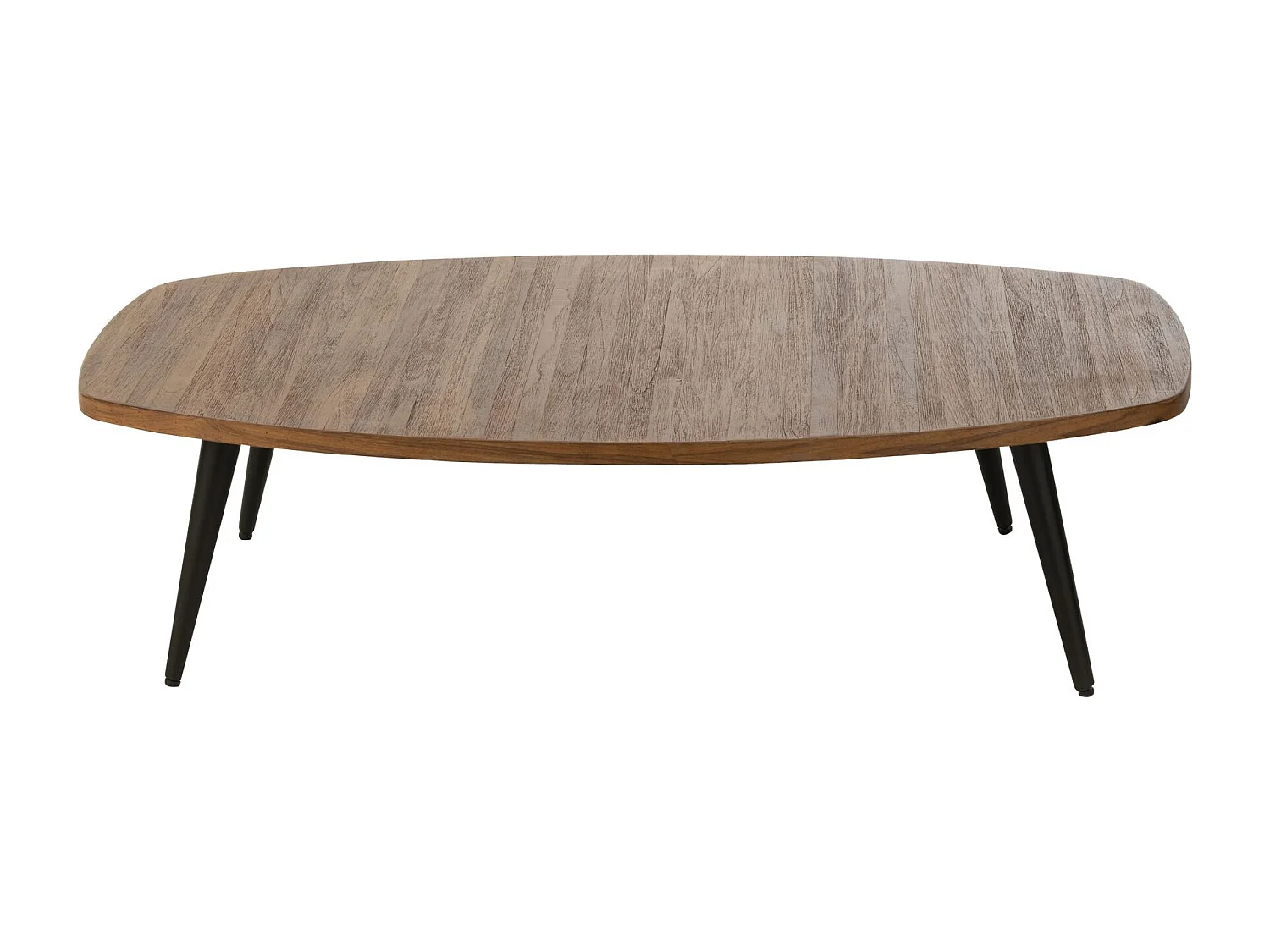 Table Basse en Bois "Teck" 120cm Naturel