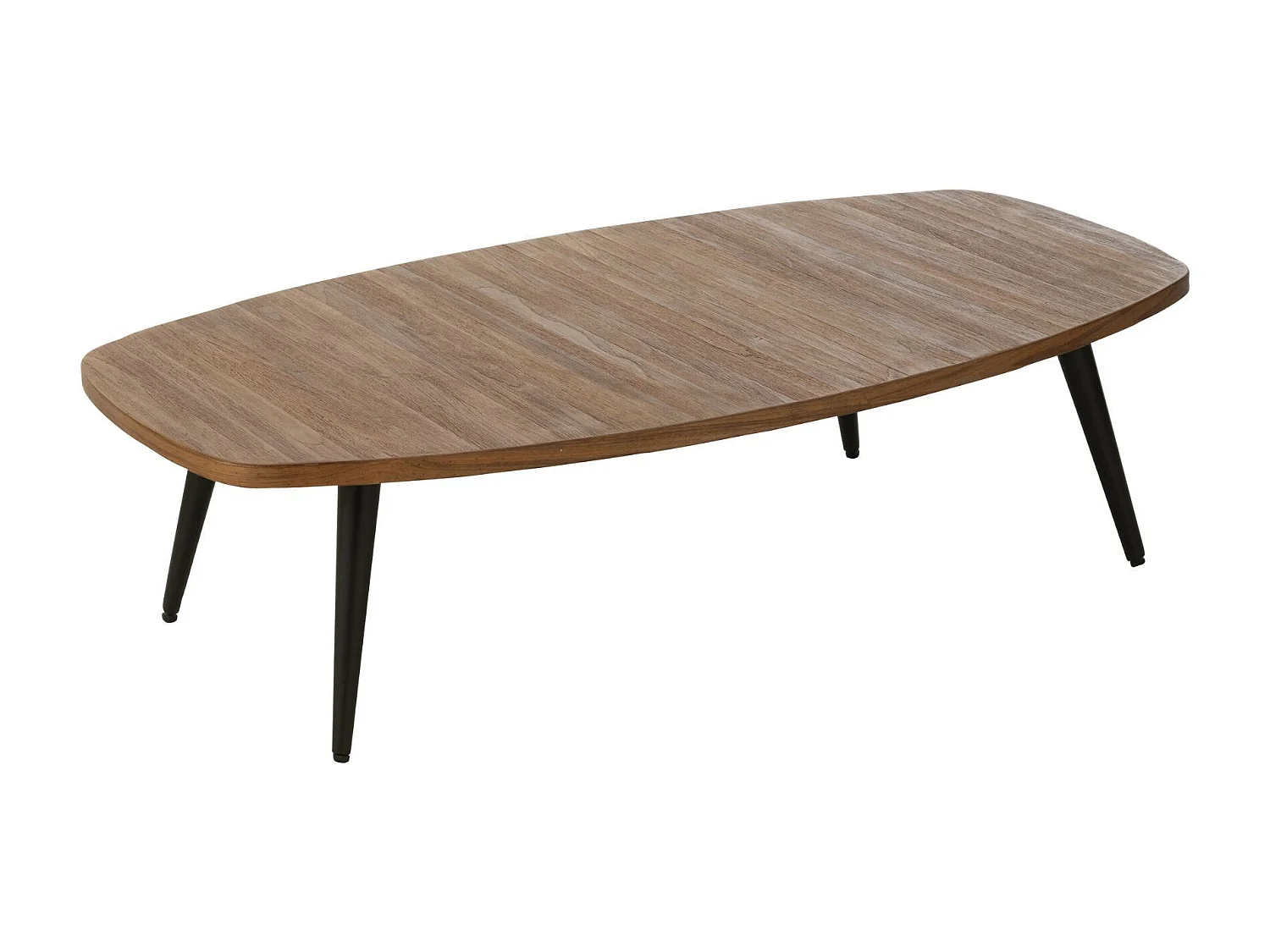 Table Basse en Bois "Teck" 120cm Naturel