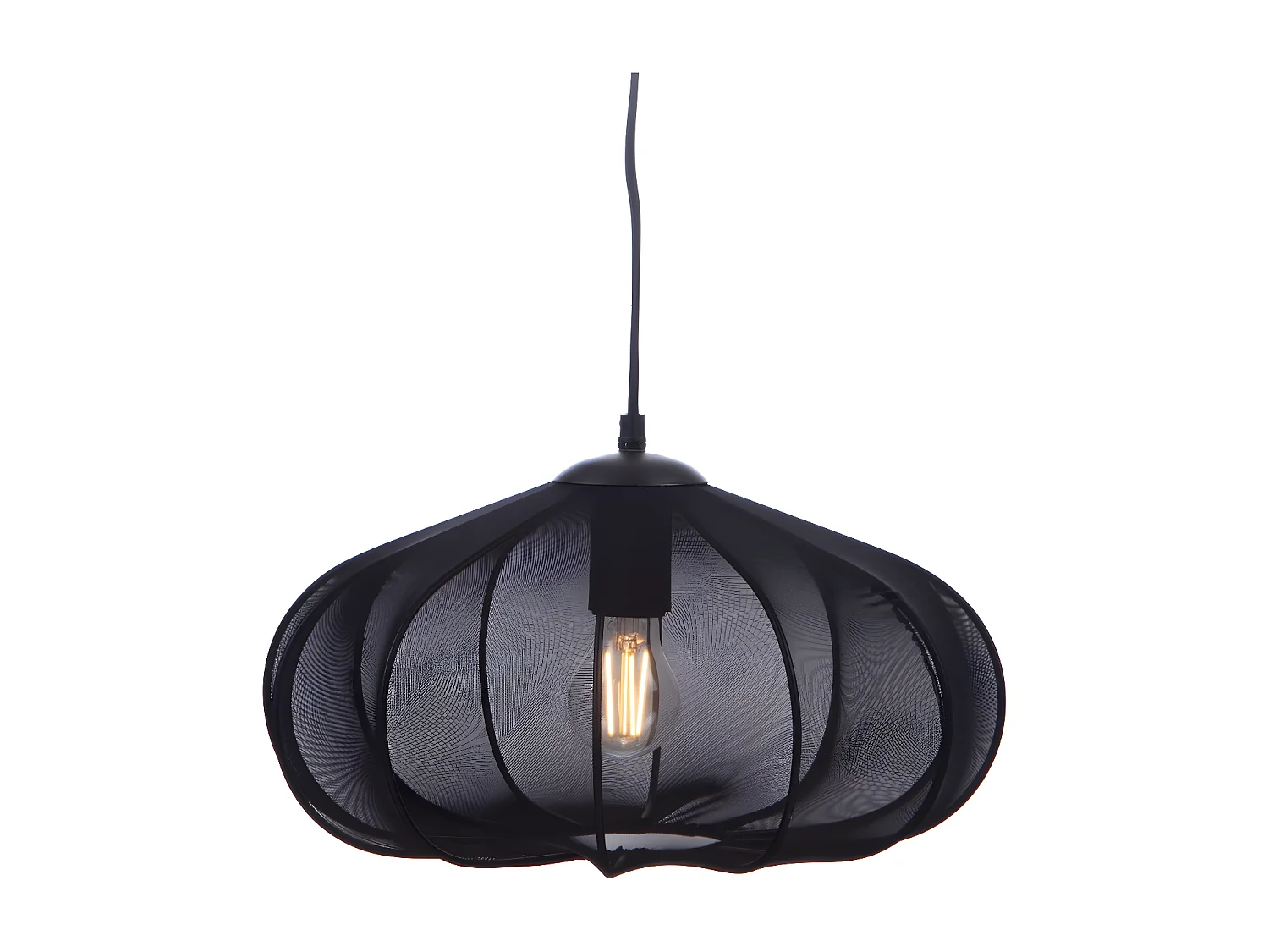 Suspension Betty noir 38 cm